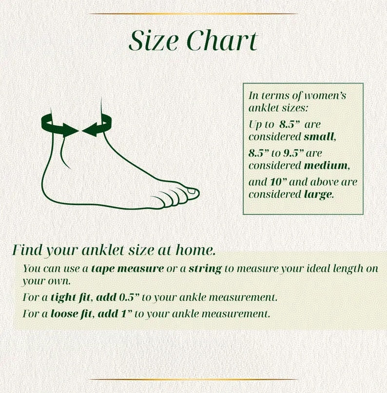 Custom Name Anklet Sterling Silver