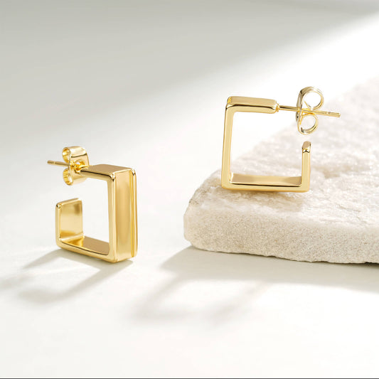 Chunky Gold Hoop Earrings to Suit Your Zodiac Personality Ⅱ