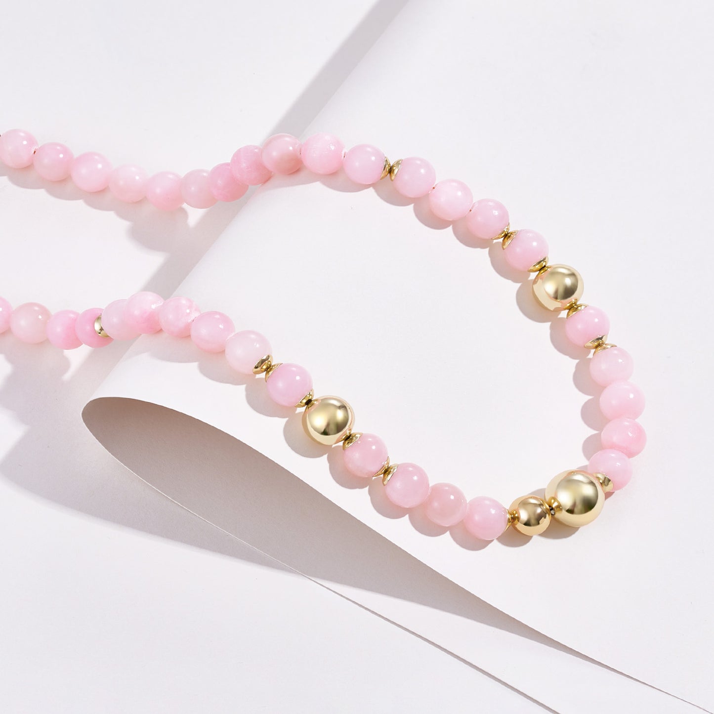 KissYan Necklaces Plated Natural Gemstones Beach Choker