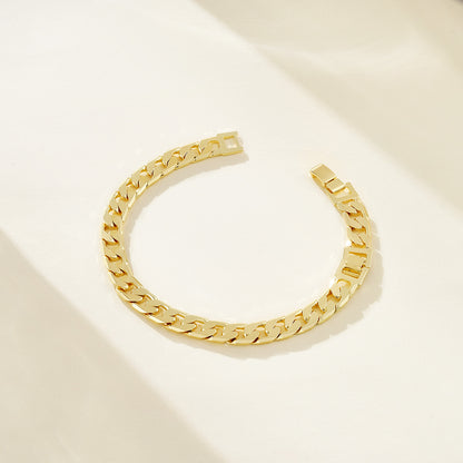 KissYan Gold Ankle Bracelets for Women,Chunky Cuban Link Chain Summer Beach Foot Jewelry