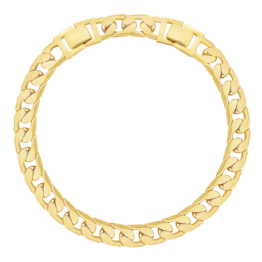 KissYan Gold Ankle Bracelets for Women,Chunky Cuban Link Chain Summer Beach Foot Jewelry