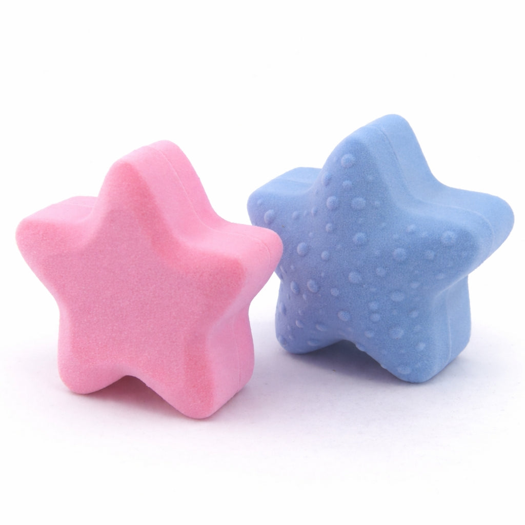 Starfish-Shaped Velvet Jewelry Box