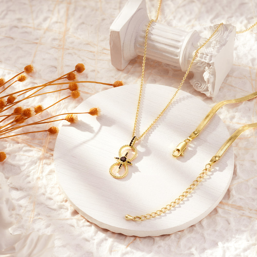 Minimalist Infinity Stackable Necklace