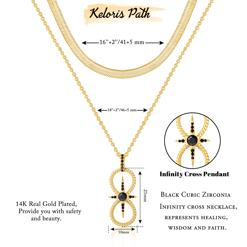 Minimalist Infinity Stackable Necklace