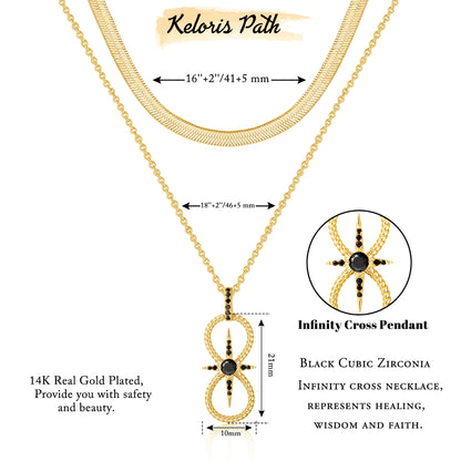 Minimalist Infinity Stackable Necklace