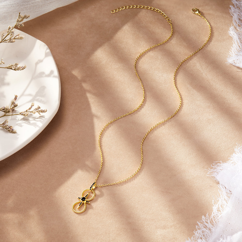 Minimalist Infinity Stackable Necklace