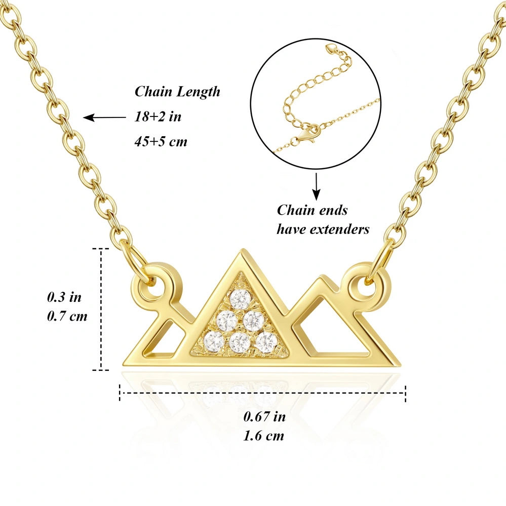 Three Peaks Necklace