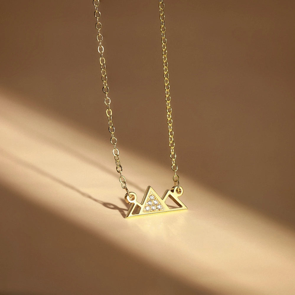 Three Peaks Necklace
